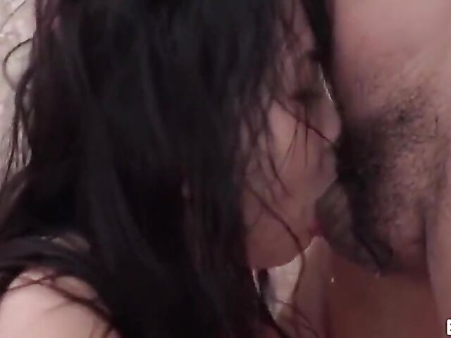 Japanese squirt fuck and many creampies with Risa