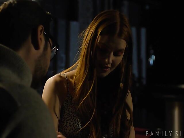 Pool table fuck in the dark with slim redhead Jane Rogers