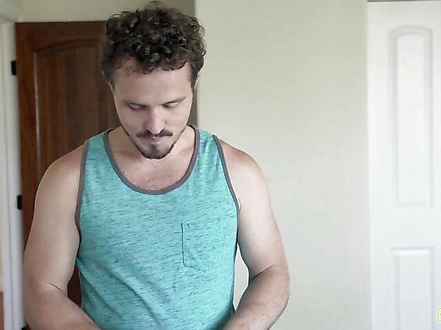 2 girls 1 guy 3way on the couch with Andi Rose and Rosalyn Sphinx