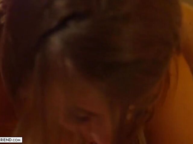 Sexy lingerie fuck with natural escort babe Gia Derza