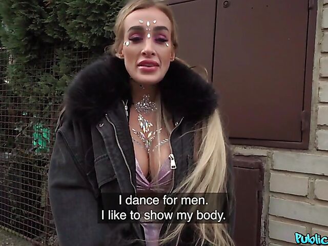 Sex for cash POV style with round tits princess Daisy Lee