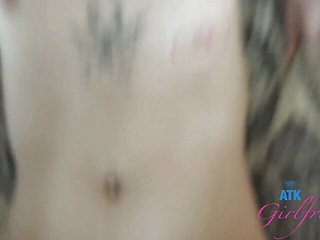 Teen with small tits POV ATK GF experience featuring Lana Smalls