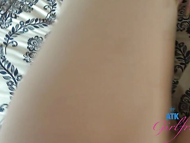 Teen with small tits POV ATK GF experience featuring Lana Smalls