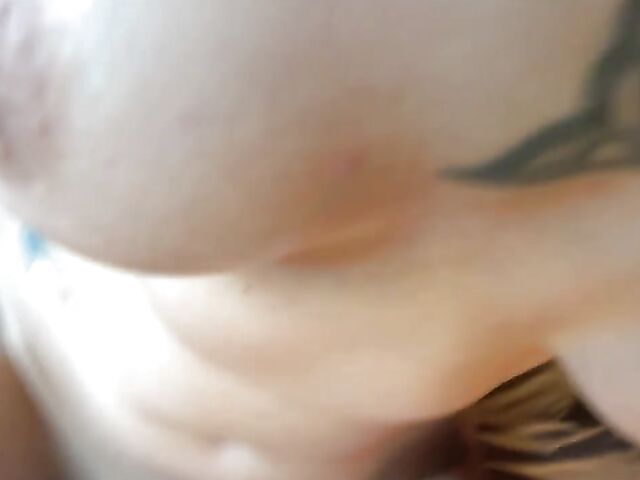 Tricia Oaks - Lovely stepmom with tattoo POV in her son's room