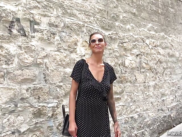 French interracial DP with 40 year old MILF Charlotte