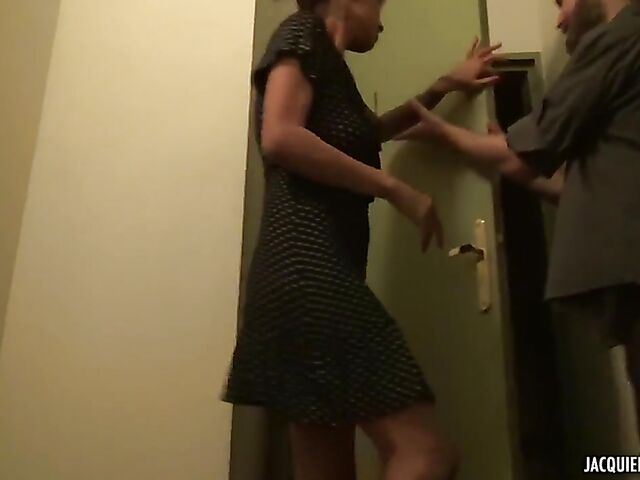 French interracial DP with 40 year old MILF Charlotte