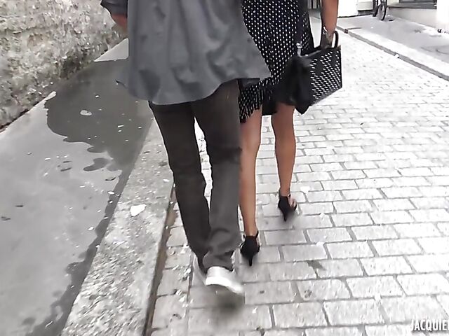 French interracial DP with 40 year old MILF Charlotte