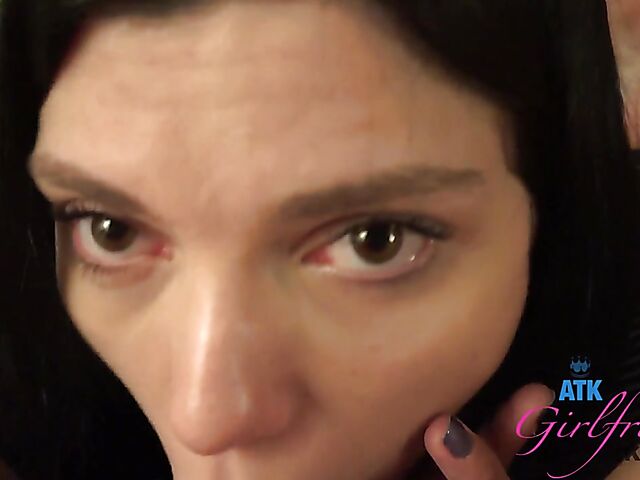 POV blowjob compilation of dick sucking ATK girls