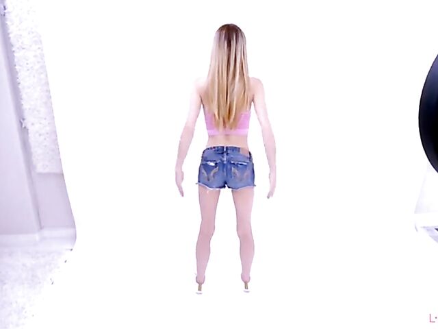 POV teen audition with naive model Jessica Marie