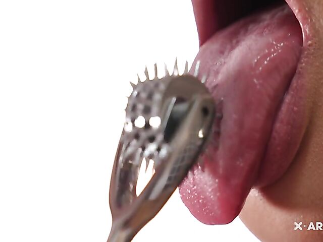 Kinky lesbian domination in pantyhose with Jenny Doll and Mia Trejsi