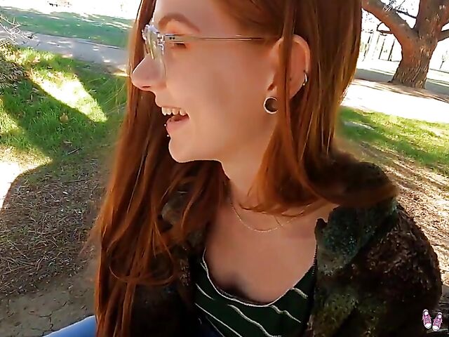 Jane Rogers is a cute redhead with pierced nipples looking for something new in bed