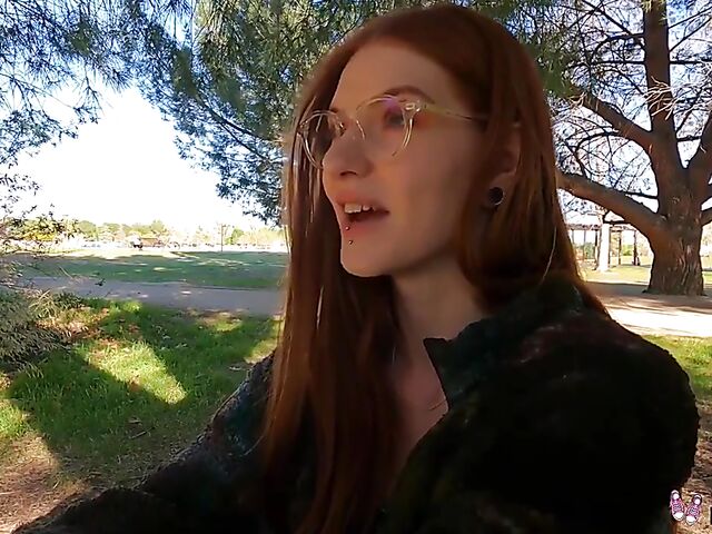 Jane Rogers is a cute redhead with pierced nipples looking for something new in bed