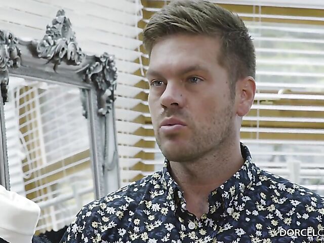 Cheating Giulia Love in lingerie fuck session with another guy