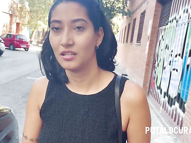 Sexy Colombiana Pris Angel gets picked up in the street for a fuck with Torbe