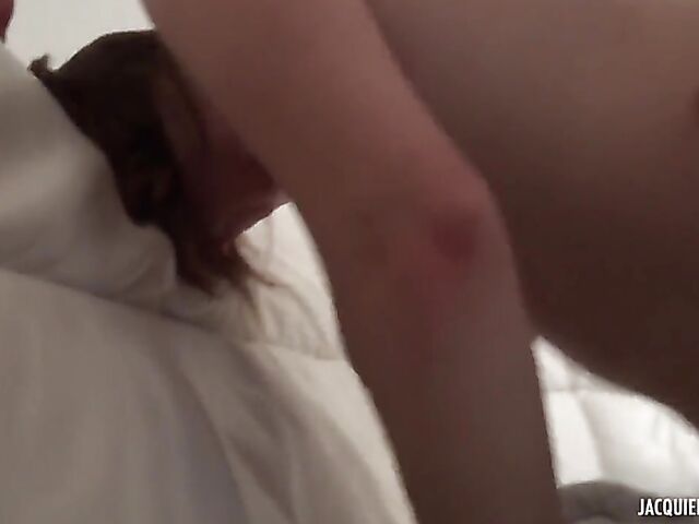 Inexperienced French hairy girl Laura learns more about sex