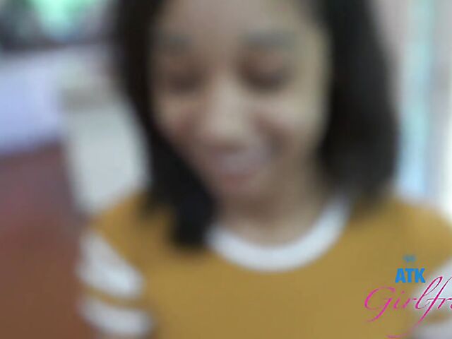 Sweet ebony POV ATK experience featuring Alicia Reign