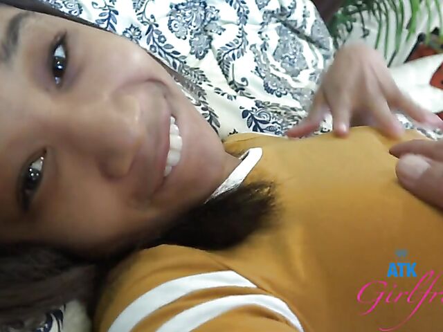 Sweet ebony POV ATK experience featuring Alicia Reign