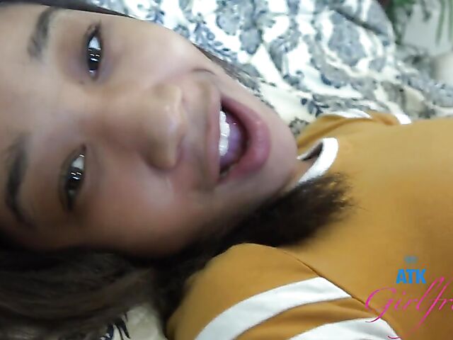 Sweet ebony POV ATK experience featuring Alicia Reign