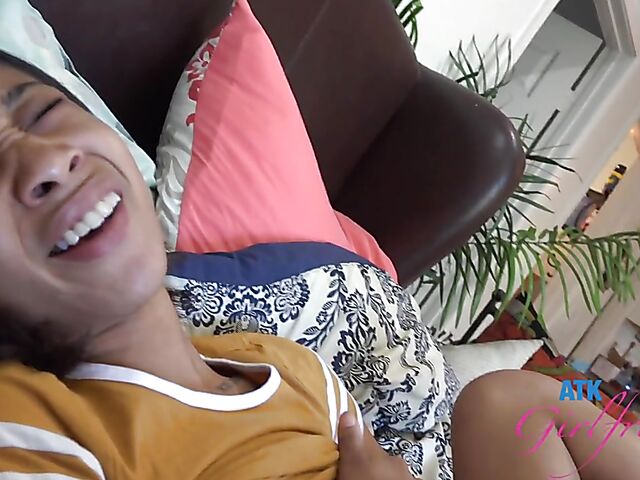 Sweet ebony POV ATK experience featuring Alicia Reign