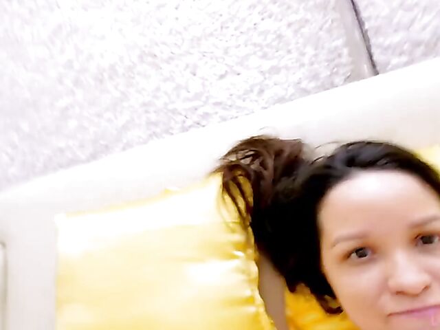 Cute teen casting POV with wannabe model Rosie Riches