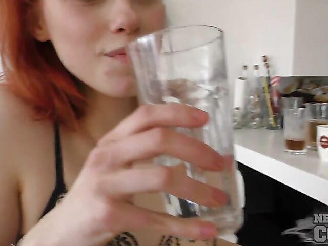 Sexy nude girls next door Margarita and Miss PussyCat take a lunch break