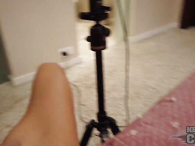 POV lesbian pussy eating with Evelina and Miss PussyCat