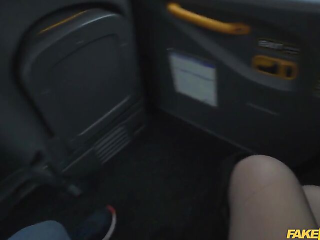 Graduation day taxi sex with slutty Melany Mendes