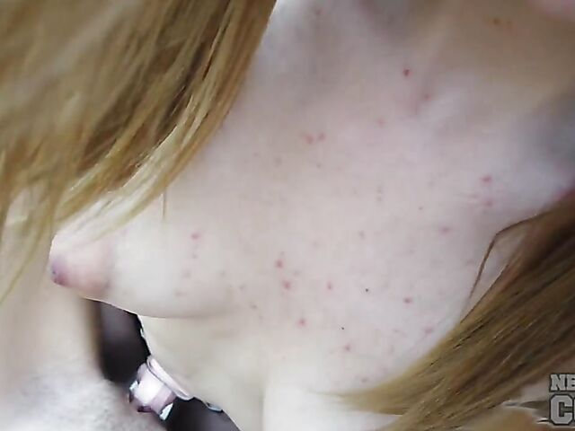 Lesbian POV strapon sex with Amelia Miller and Miss PussyCat