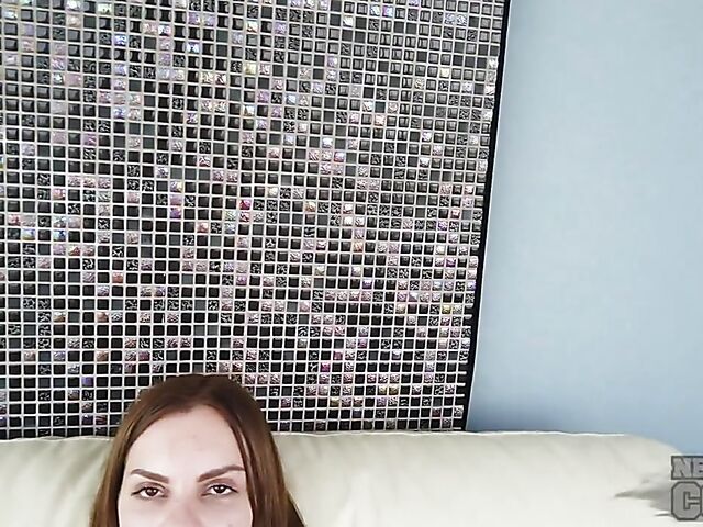 Lesbian POV strapon sex with Amelia Miller and Miss PussyCat