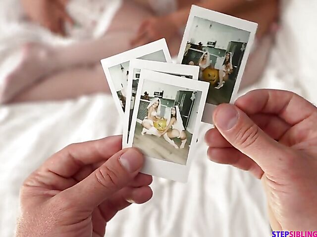 Halloween night FFM threesome with two hot young brides Jazmin Luv and Kyler Quinn