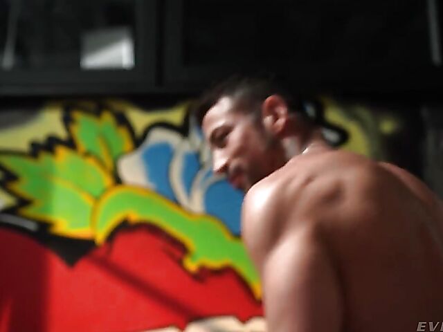 Anal with two men and double penetration in the ring with Jayla De Angelis