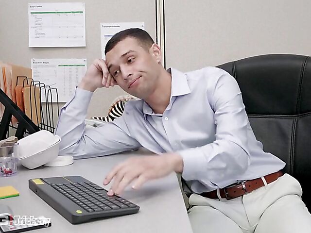 Office fuck after job interview with sexy new girl Mackenzie Mace