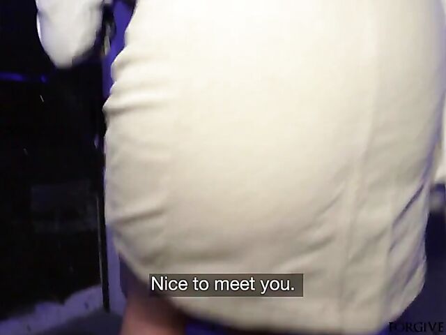 Tied fuck for money with the fake priest