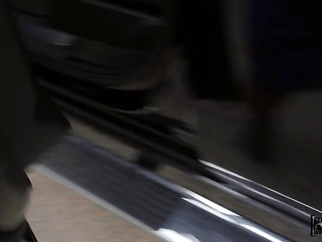 Stranded teen Bailey Base fucking the help from your point of view