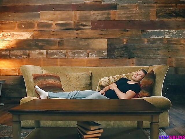 Clown fucking with flat chested teen Scarlet Skies