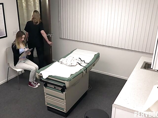 Old doctor threesome with Ailee Anne and Lilly James