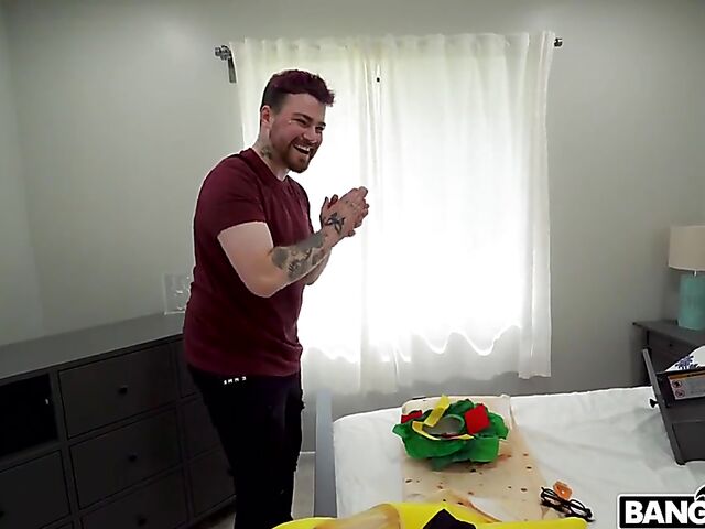 Serena Santos - Big tit bunny babe with a bubble butt needs a cock for Halloween