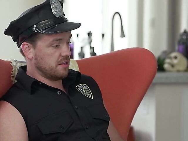 Hot costume party and spin the bottle with sexy Alex Coal and Freya Parker