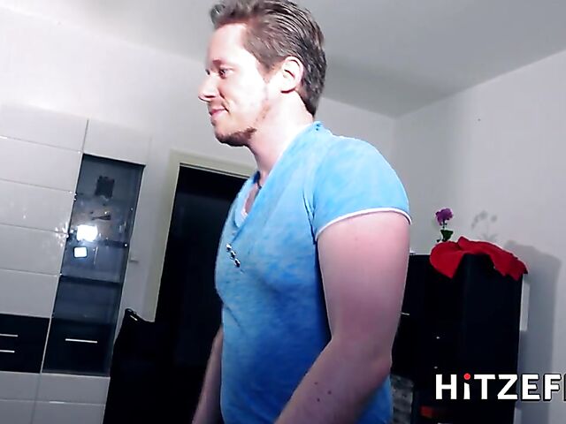 German tattooed MILF Julia Exclusiv gets her fake boobs fucked