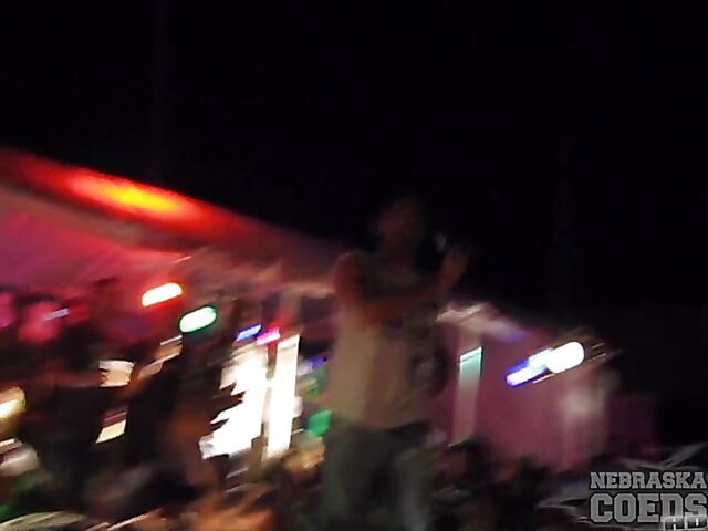 Amateur tits in public during wet t-shirt contest in Iowa