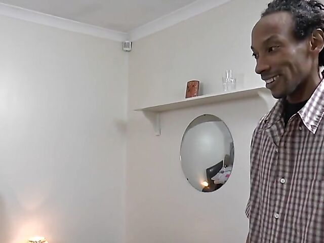 Big tits interracial porn with thick Saskia and her skinny black lover