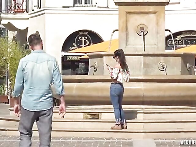 Hard sex in Paris with 22-year-old Armenian babe Jasmine and Pascal White