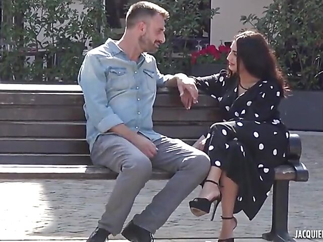 Hard sex in Paris with 22-year-old Armenian babe Jasmine and Pascal White