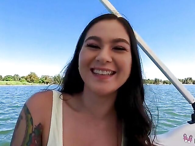 Busty teen POV adventure with naturally stacked Jasmine Wilde