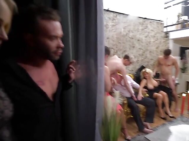 Big bisexual orgy ladies and guys all love so much