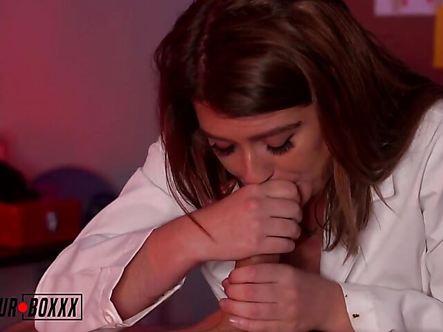 Patient and nurse femdom sex with hot Shey Isles