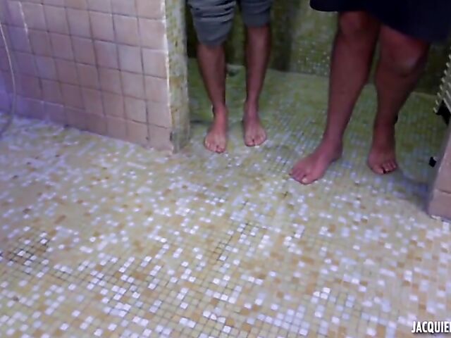 29-year-old hot French woman Soraya shows her fake boobs and fucks a lucky guy