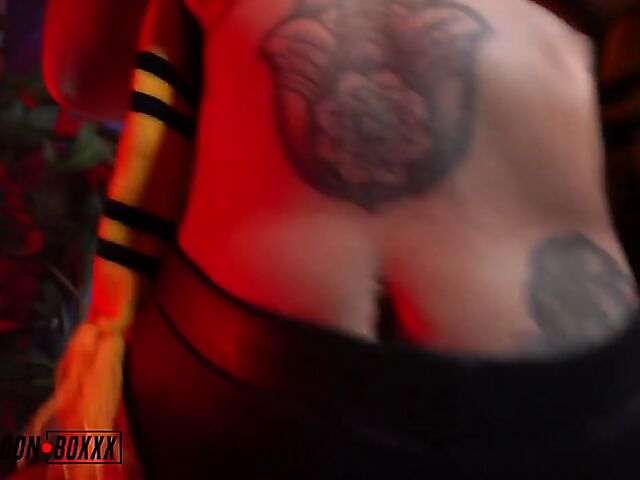 Stella Rae's Halloween Balloon fetish fantasy