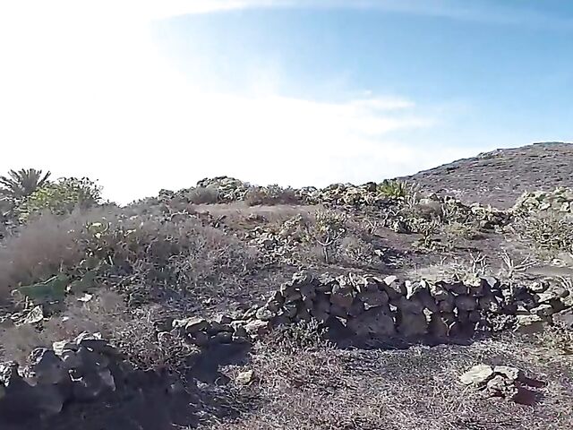 POV outdoor sex with Jorge's busty girlfriend Miriam