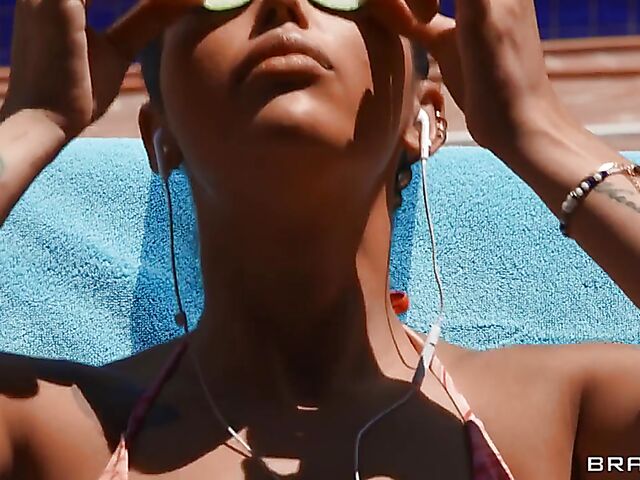 Alexis Fawx & Vanessa Sky - MILF lesbian dildo session with a girl